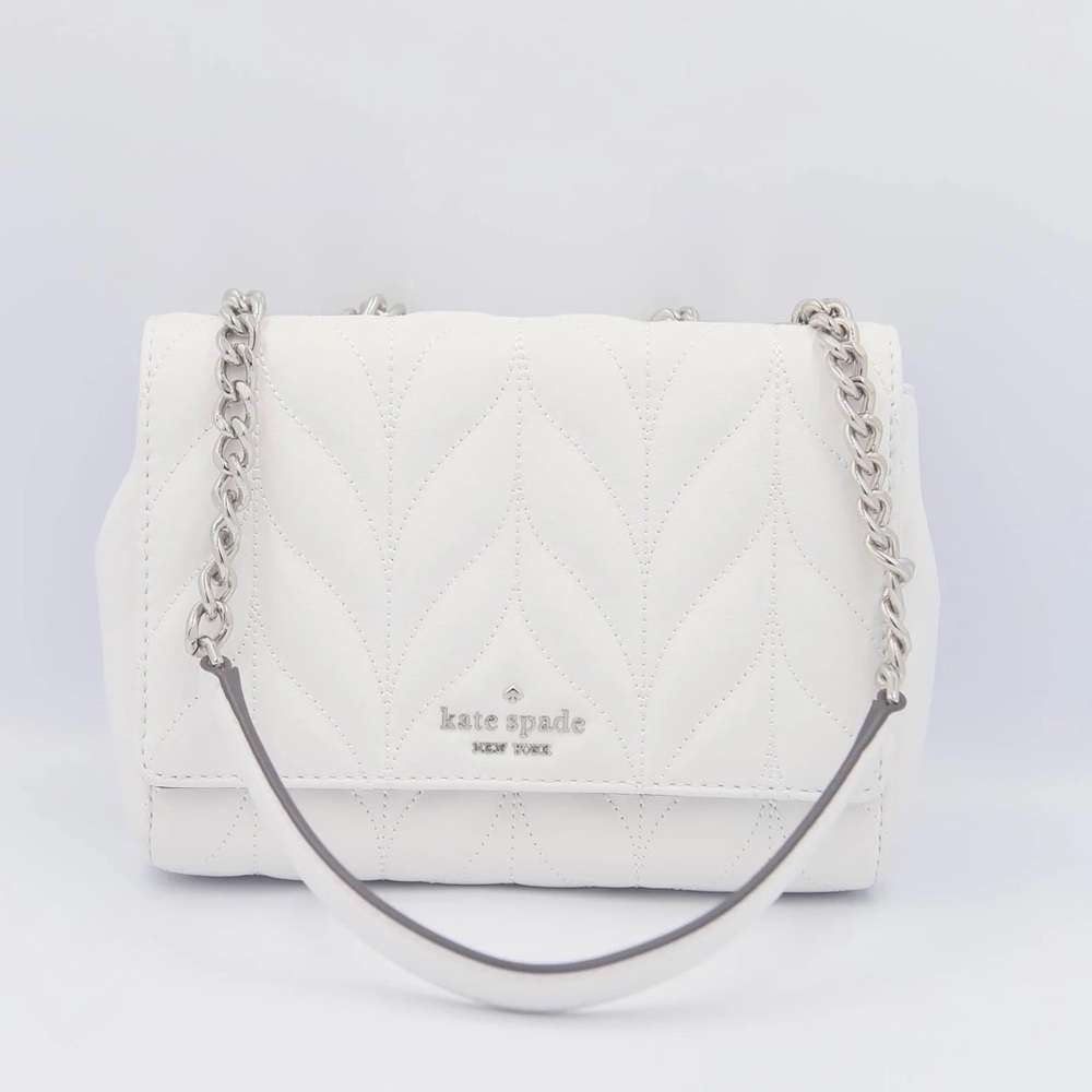 Kate Spade White Emelyn Crossbody.